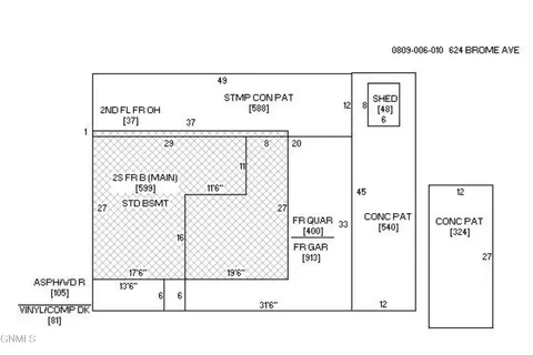 Floorplan - 624 Brome Ave, Bismarck, ND 58503 photo 2 of 2