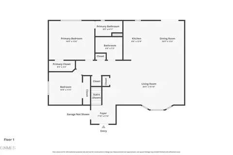 Floorplan - 3432 Crocus Ave, Bismarck, ND 58501 photo 2 of 4