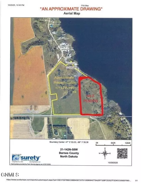 Aud Lot 5 Of Se1/4 And Sw1/4 Sec 21, Valley City, ND 58072