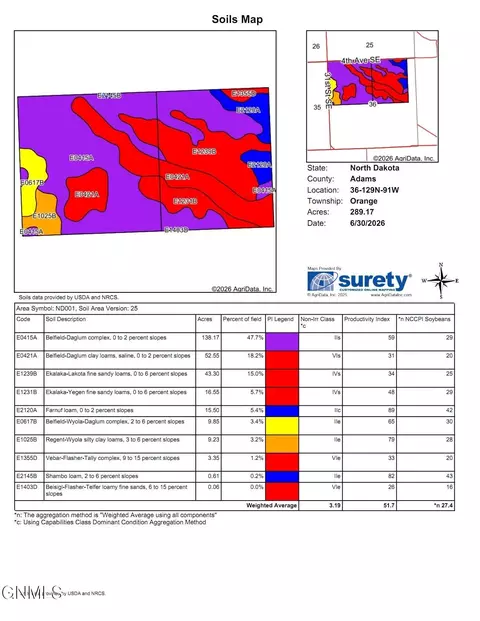 tbd Sec 36 4 Ave SE #LOT 7, North Lemmon, ND 58639