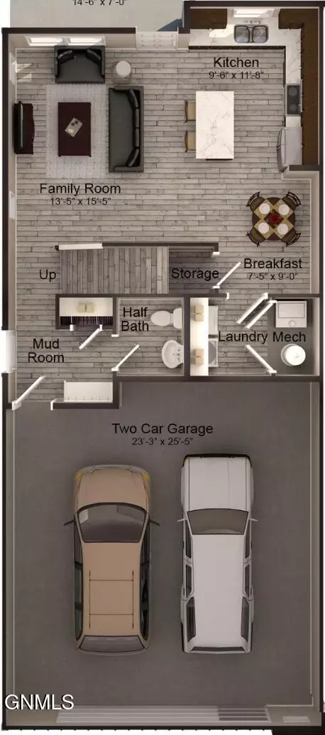 Floorplan - 4708 Obsidian Ct NW, Mandan, ND 58554 photo 2 of 2