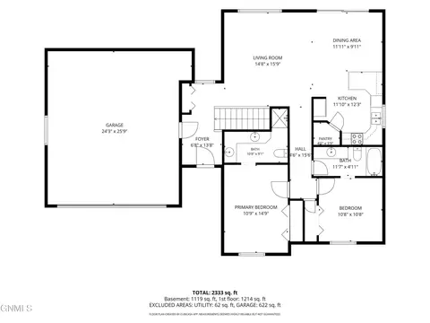 Floorplan - 640 4th Ave SE, Dickinson, ND 58601 photo 3 of 6
