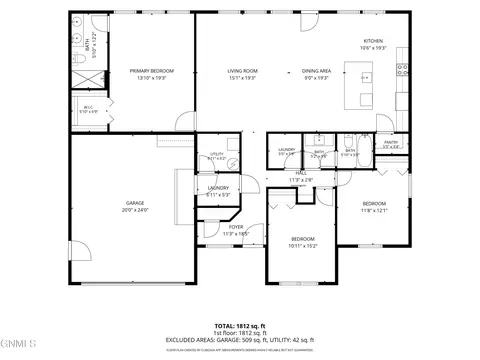 Floorplan - 3739 Orange Willow St, Williston, ND 58801 photo 2 of 2