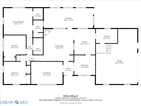 Floorplan - 7276 Woody Rd, Gloucester, VA 23061 photo 1 of 1