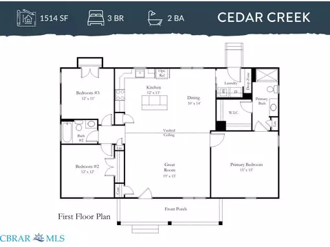 Floorplan - 3341 Merry Point Rd, Lancaster, VA 22503 photo 1 of 1