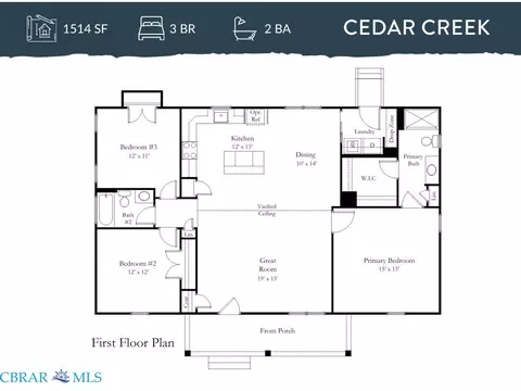 Floorplan - 3341 Merry Point Rd, Lancaster, VA 22503 photo 1 of 1