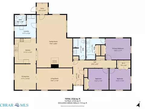 Floorplan - 1783 Buckley Hall Rd, Dutton, VA 23050 photo 1 of 1