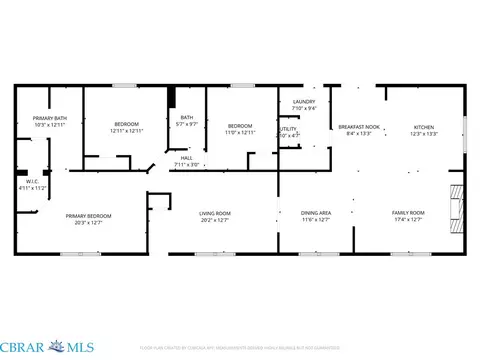 Floorplan - 1890 Mill Creek Rd, Wake, VA 23176 photo 1 of 1