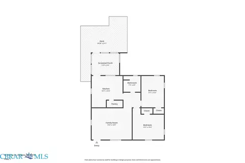 Floorplan - 92 Cherry Dr, Hudgins, VA 23076 photo 1 of 1