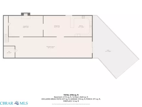 Floorplan - 645 Blue Barn Rd, Wake, VA 23176 photo 2 of 2