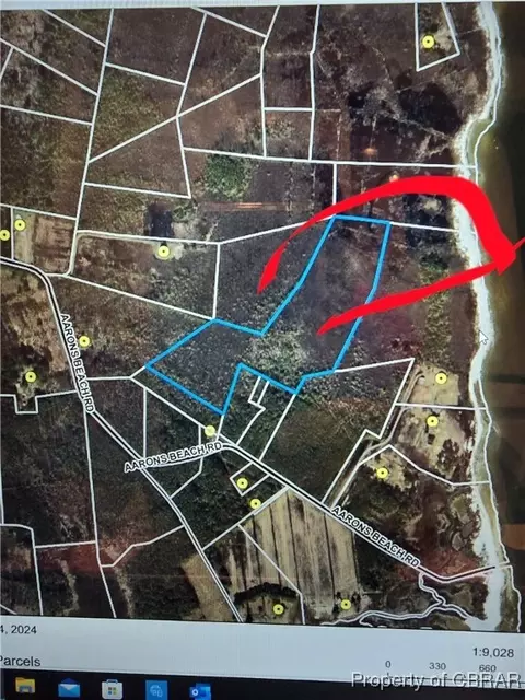 0 Aarons Beach Rd, Diggs, VA 23045