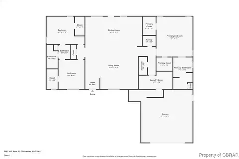 5883 Mill Race Pl, Gloucester, VA 23061