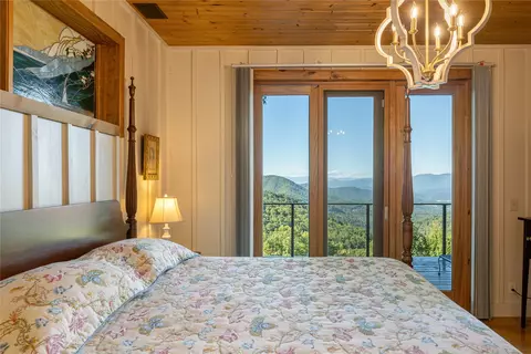 Bedroom - 7774 Cullowhee Mountain Rd, Cullowhee, NC 28723 photo 3 of 9