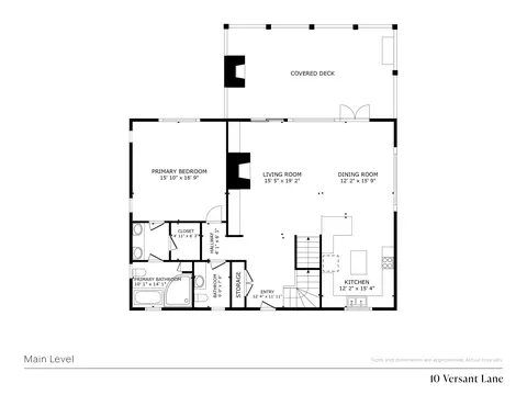Floorplan - 10 Versant Ln, Cullowhee, NC 28723 photo 1 of 2