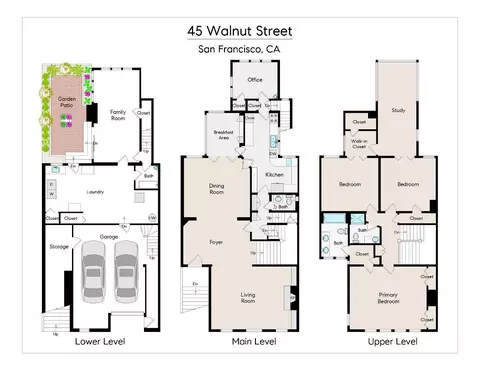 Floorplan - 45 Walnut St, San Francisco, CA 94118 photo 1 of 1