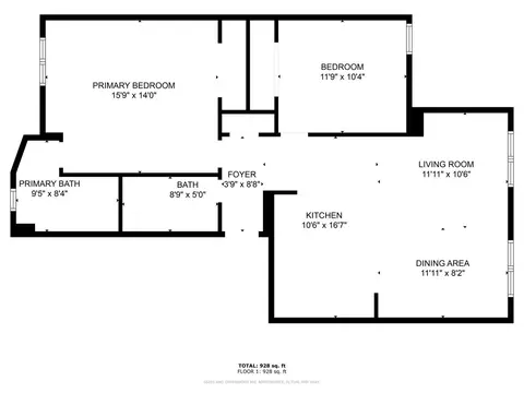 Floorplan - 672 Clipper St #1, San Francisco, CA 94114 photo 1 of 1