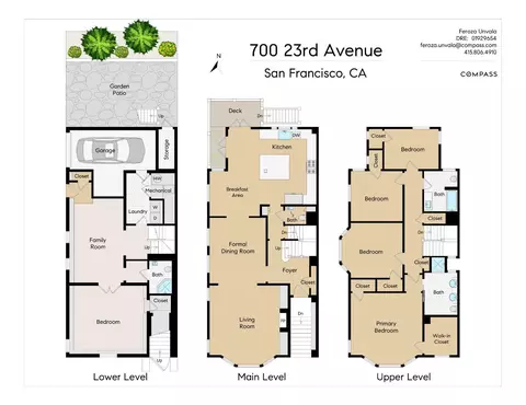 Floorplan - 700 23rd Ave, San Francisco, CA 94121 photo 1 of 1
