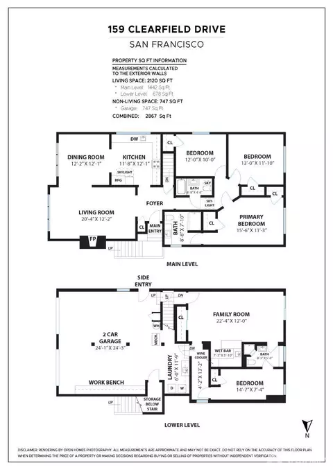 Floorplan - 159 Clearfield Dr, San Francisco, CA 94132 photo 1 of 1
