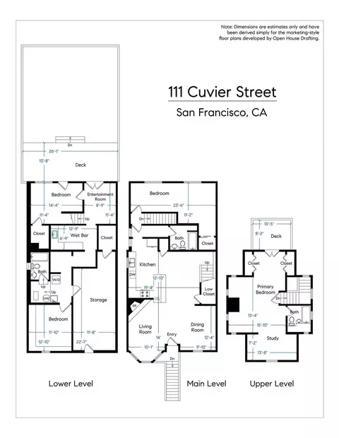 Floorplan - 111 Cuvier St, San Francisco, CA 94112 photo 2 of 3