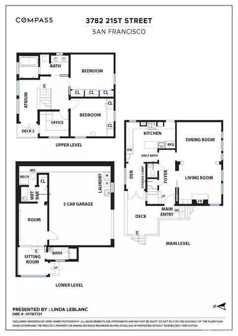 Floorplan - 3782 21st St, San Francisco, CA 94114 photo 1 of 1