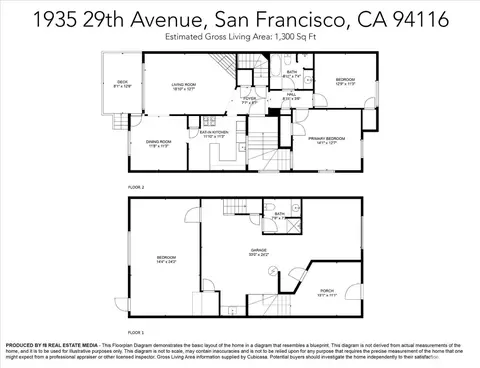 Floorplan - 1935 29th Ave, San Francisco, CA 94116 photo 1 of 1