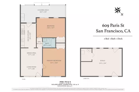 Floorplan - 609 Paris St, San Francisco, CA 94112 photo 1 of 1