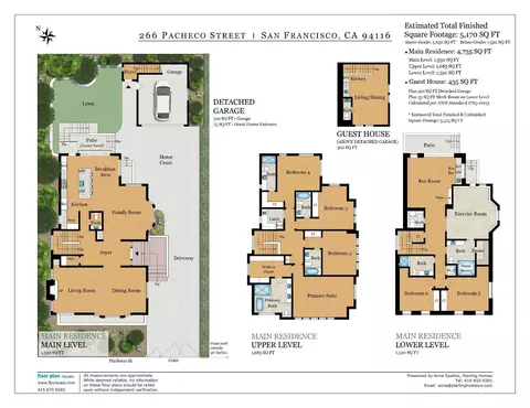 Floorplan - 266 Pacheco St, San Francisco, CA 94116 photo 1 of 1