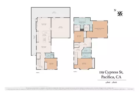 Floorplan - 119 Cypress St, Pacifica, CA 94044 photo 1 of 1