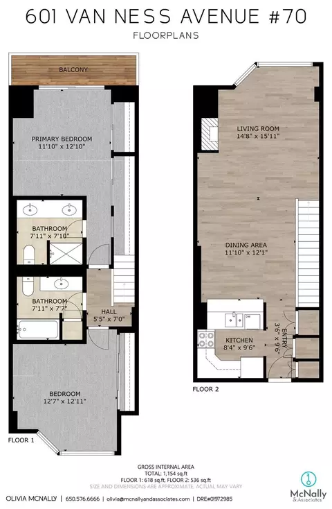 Floorplan - 601 Van Ness Ave #70, San Francisco, CA 94102 photo 1 of 1
