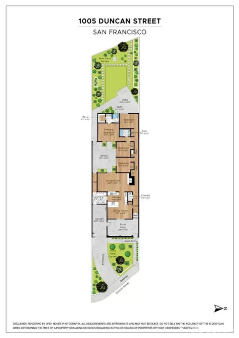 Floorplan - 1005 Duncan St, San Francisco, CA 94131 photo 1 of 1