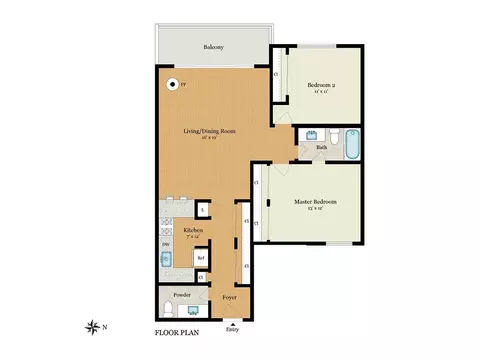 Floorplan - 33 Midway St #302, San Francisco, CA 94133 photo 1 of 1