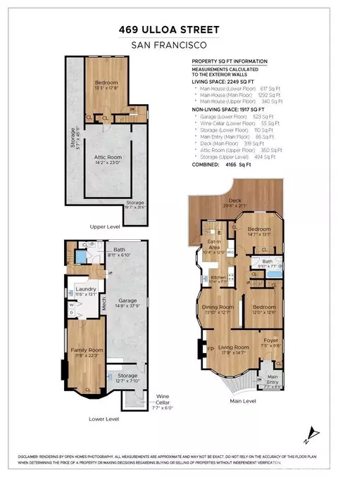 Floorplan - 469 Ulloa St, San Francisco, CA 94127 photo 2 of 3