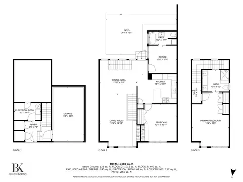 Floorplan - 477 Hickory St, San Francisco, CA 94102 photo 1 of 1