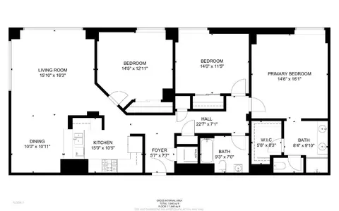Floorplan - 428 Alice St #706, Oakland, CA 94607 photo 1 of 1