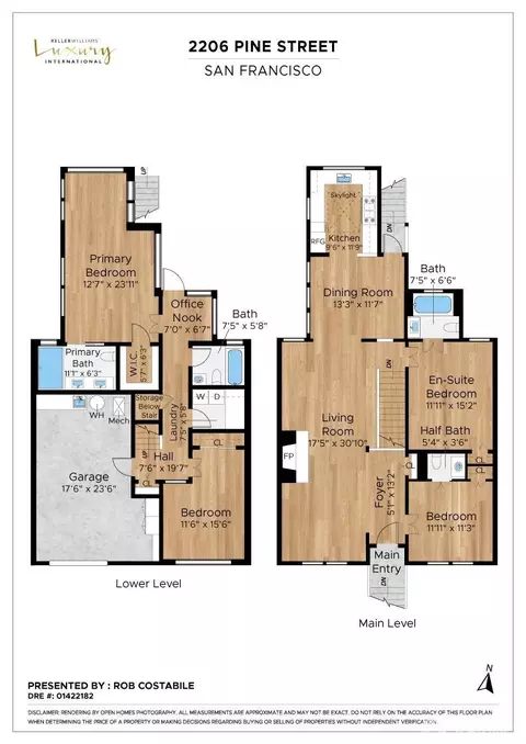 Floorplan - 2206 Pine St, San Francisco, CA 94115 photo 1 of 1