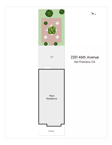 Floorplan - 2351 46th Ave, San Francisco, CA 94116 photo 2 of 2