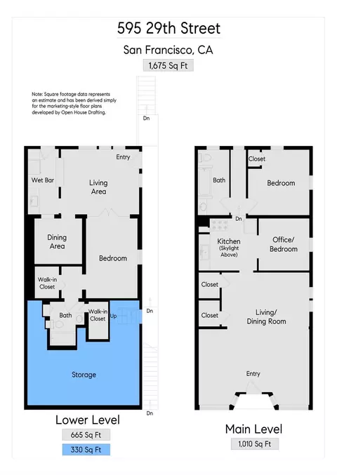 Floorplan - 595 29th St, San Francisco, CA 94131 photo 3 of 4