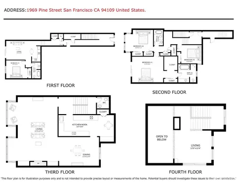 Floorplan - 1969 Pine St, San Francisco, CA 94109 photo 1 of 1
