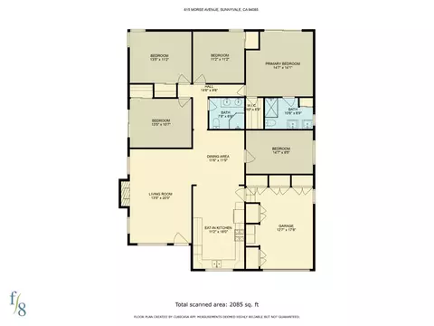 Floorplan - 615 Morse Ave, Sunnyvale, CA 94085 photo 1 of 1