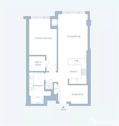 Floorplan - 333 Main St #5K, San Francisco, CA 94105 photo 1 of 1