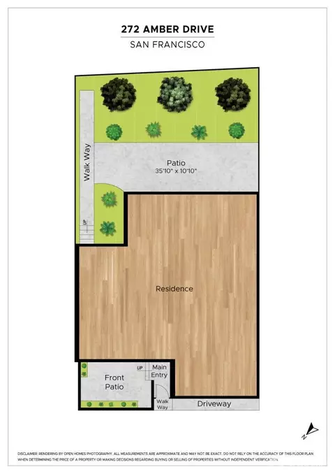 Floorplan - 272 Amber Dr, San Francisco, CA 94131 photo 2 of 2