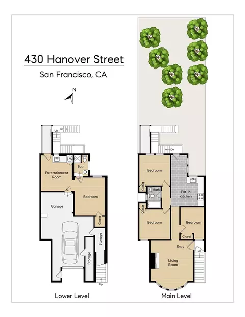 Floorplan - 430 Hanover St, San Francisco, CA 94112 photo 1 of 3