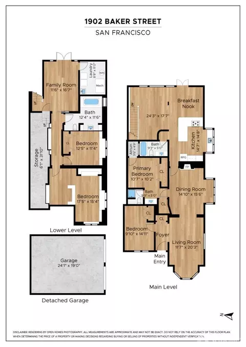 Floorplan - 1902 Baker St, San Francisco, CA 94115 photo 1 of 1
