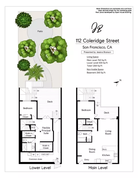 Floorplan - 112 Coleridge St, San Francisco, CA 94110 photo 1 of 1