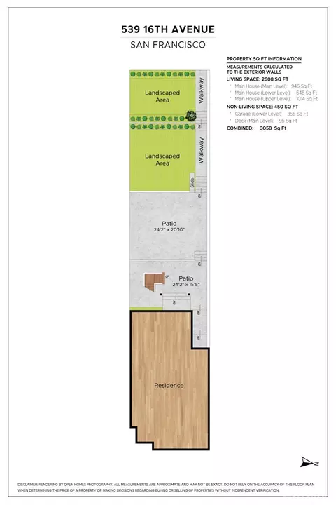 Floorplan - 539 16th Ave, San Francisco, CA 94118 photo 2 of 2