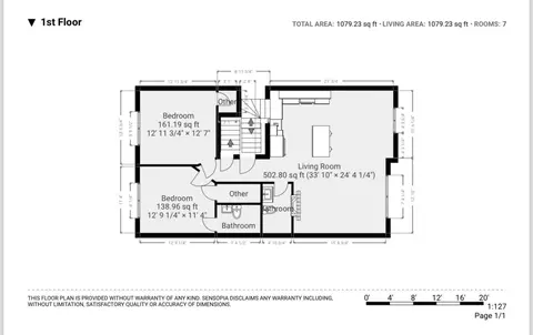 Floorplan - 3214 Taraval St, San Francisco, CA 94116 photo 2 of 2
