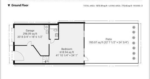 Floorplan - 3214 Taraval St, San Francisco, CA 94116 photo 1 of 2
