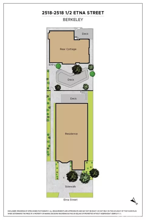Floorplan - 2518 Etna St, Berkeley, CA 94704 photo 2 of 2