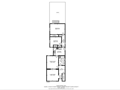 Floorplan - 505 23rd Ave, San Francisco, CA 94121 photo 1 of 4