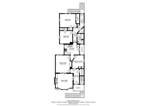 Floorplan - 505 23rd Ave, San Francisco, CA 94121 photo 2 of 4